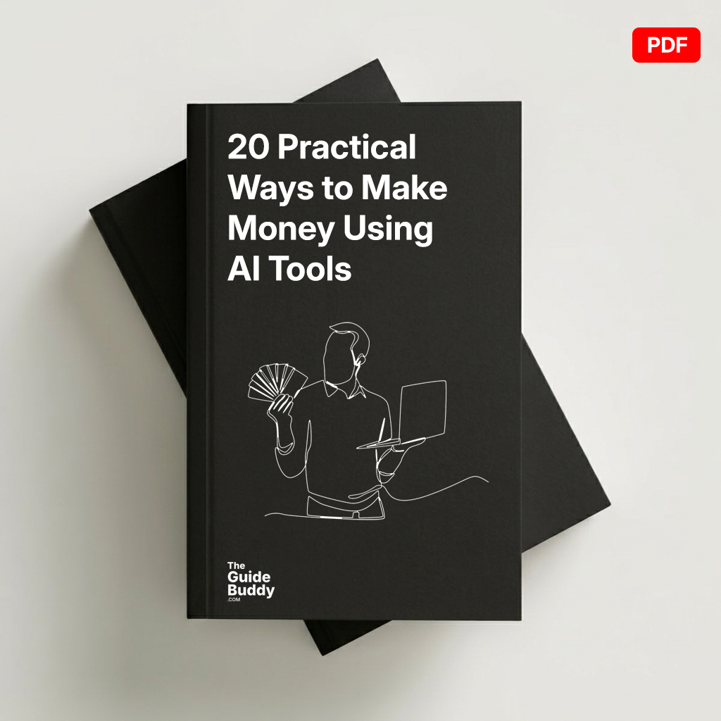 20 Practical Ways to Make Money Using AI Tools cover